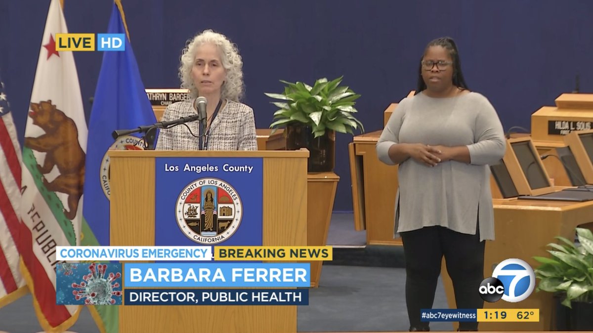  #LIVE: African Americans have a slightly higher rate of death from the  #coronavirus, according to Dr. Barbara Ferrer  http://abc7.la/3bZiCth 