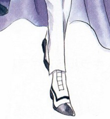 Another inconsistency I forgot to add, the shoes!! Though it’s understandable as to why.Also............the socks...............