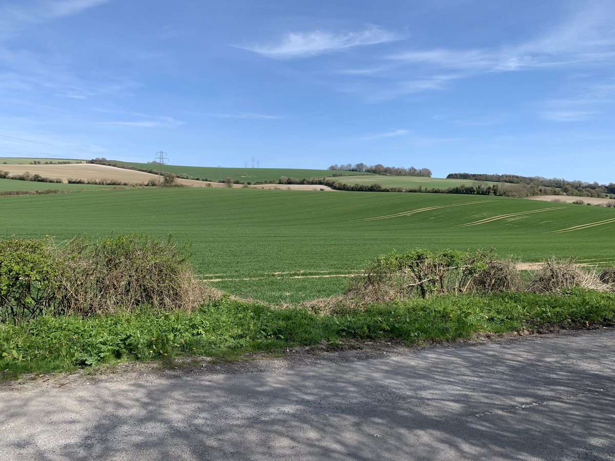 srodgers2000's tweet photo. A bit of social distancing in my hour’s exercise today - riding is definitely good for the soul!! https://t.co/PU1zK0PCUR