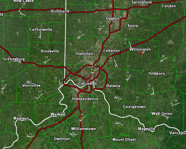 ScottDimmich's tweet photo. Today's work from home lunch hour activity was something I always wanted: my own @wunderground personal weather station data GR placefile. And now I have it.
Those guys keep turning off feeds to their data, but somehow I keep finding a way. ๐ #LetTheDataFlow https://t.co/zd9YlHehWy