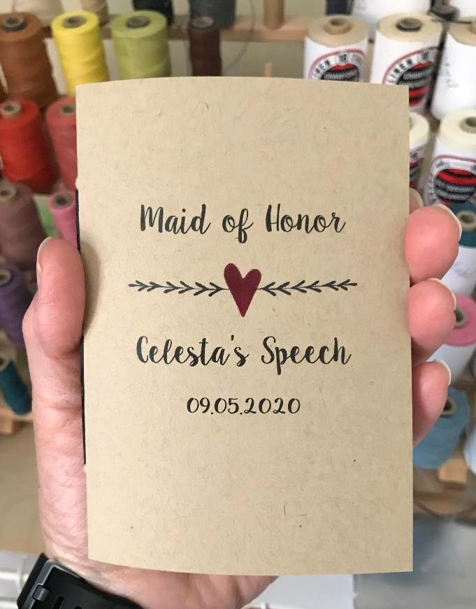 weddingjotter's tweet photo. Binding some sweet little speech booklets for a fall wedding...and having a sale https://t.co/w7E6nicahF via 
@Etsy https://t.co/2c1QG1yi8C