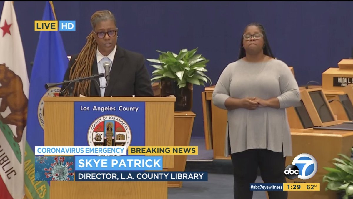  #LIVE: Los Angeles County libraries have resources for students and children including digital library cards, tutoring, activity ideas and storytime on FB and IG. You can find resources here:  https://lacountylibrary.org/coronavirus/ 