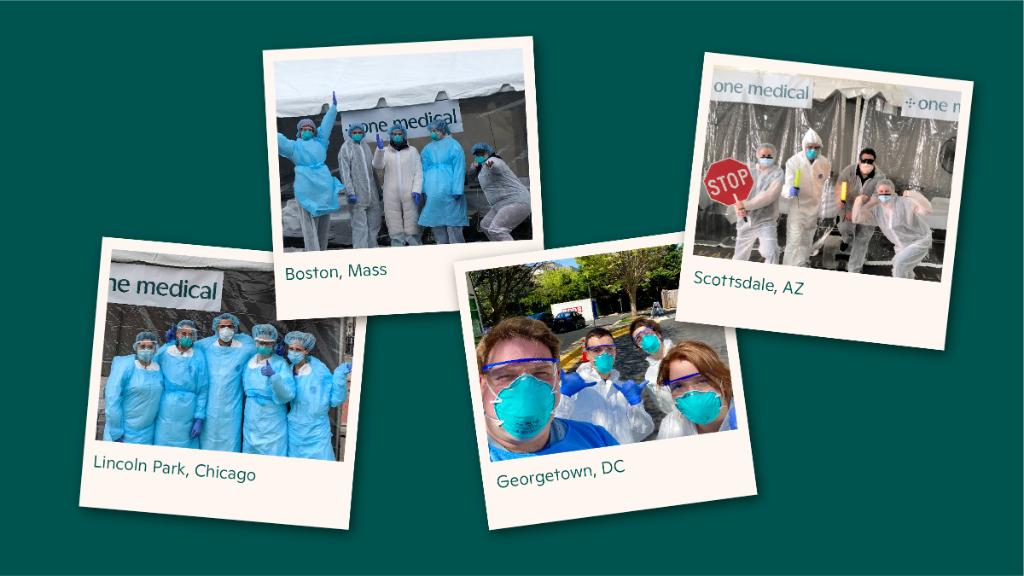 onemedical's tweet photo. That’s right – we’ve got you covered. Anyone who has symptoms and wants to be tested for #covid19 can now get tested at One Medical. Across the country, our testing site teams are ready for you. https://t.co/HI4fQSop8N #flattenthecurve https://t.co/oi1SjF21jk