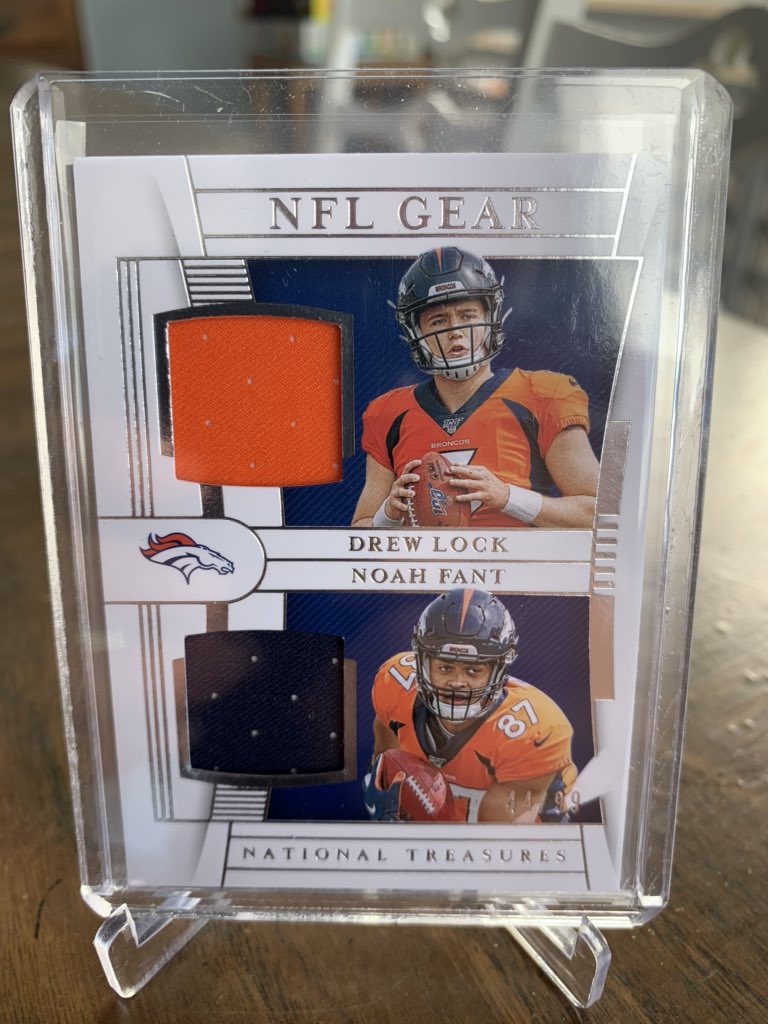 puluboycompany's tweet photo. First Giveaway!!
Drew lock and Noah Fant National Treasure dual relic /99

1. Follow

2. Retweet

3. Tag a buddy

Winner announced on Aloha Friday! 🤙🏽 #staypulu https://t.co/MYvF17Wk5N