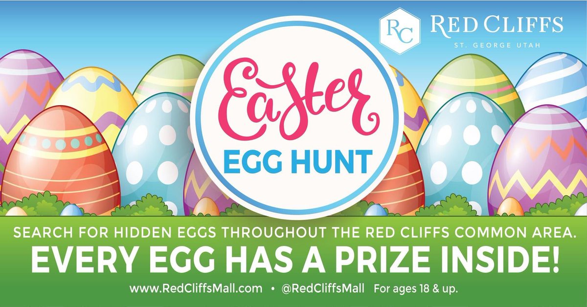 mix103_1's tweet photo. Here comes Peter Cottontail hopping through #RedCliffsMall with a Virtual Easter Egg Hunt! https://t.co/keL0hhD2Fb