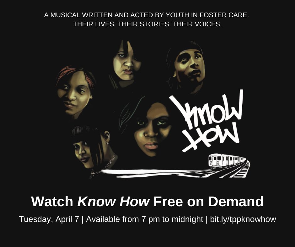 Watch the award-winning #fostercare #film KNOW HOW free on demand tonight until midnight! Click: bit.ly/tppknowhow #freemovie #COVID19 screening #youthempowerment #ChangeTheWorld