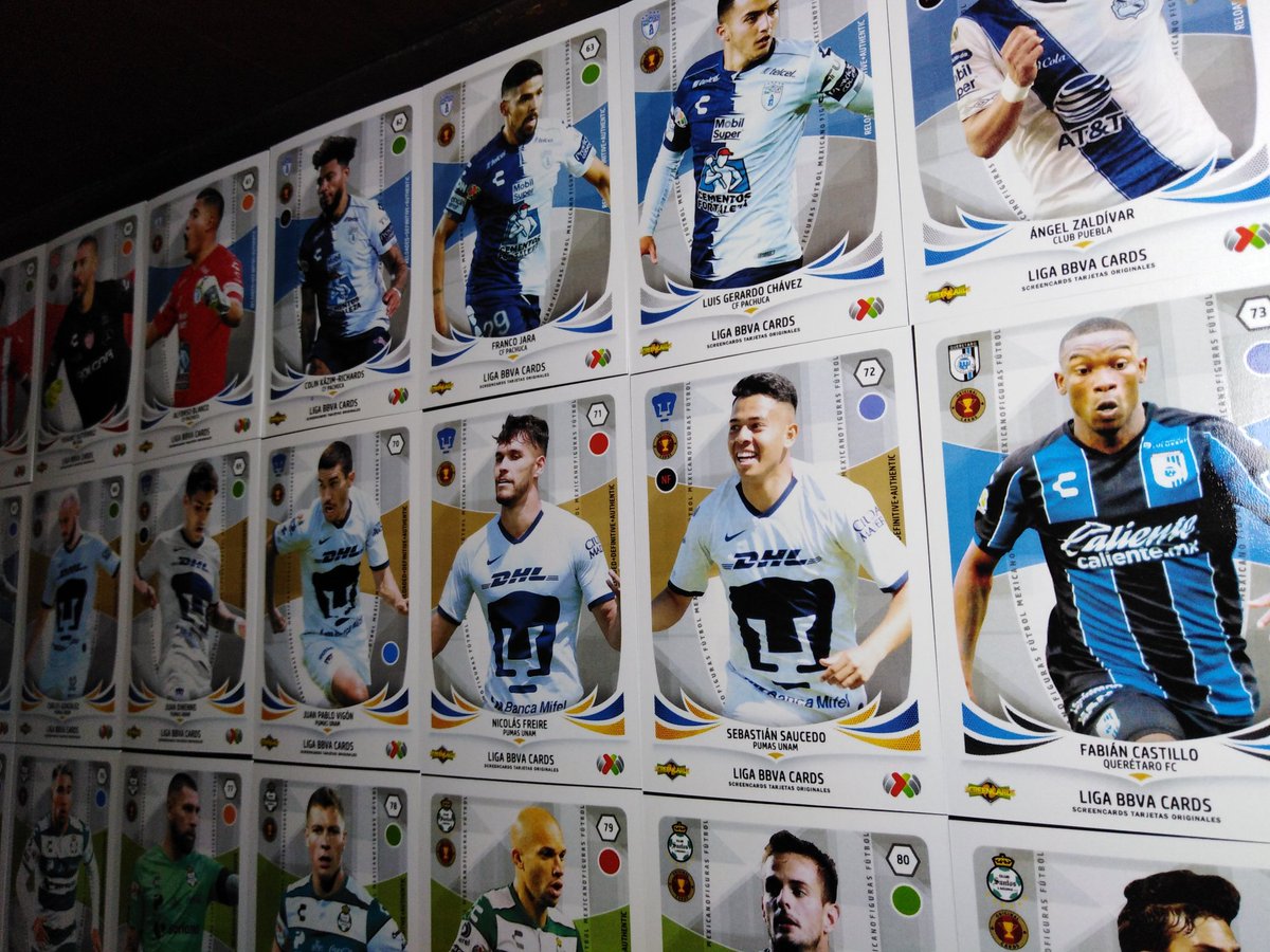 Screencards's tweet photo. Llegó el nuevo set de la LIGA BBVA. Son 99 cards originales!!
#LIGABBVA #FutbolMexicano #TradingCards #TarjetasDeFutbol #TarjetasColeccionables #Futbol #Football #ScreencardsWorld #SomosColeccionistas https://t.co/sOqdL351zs