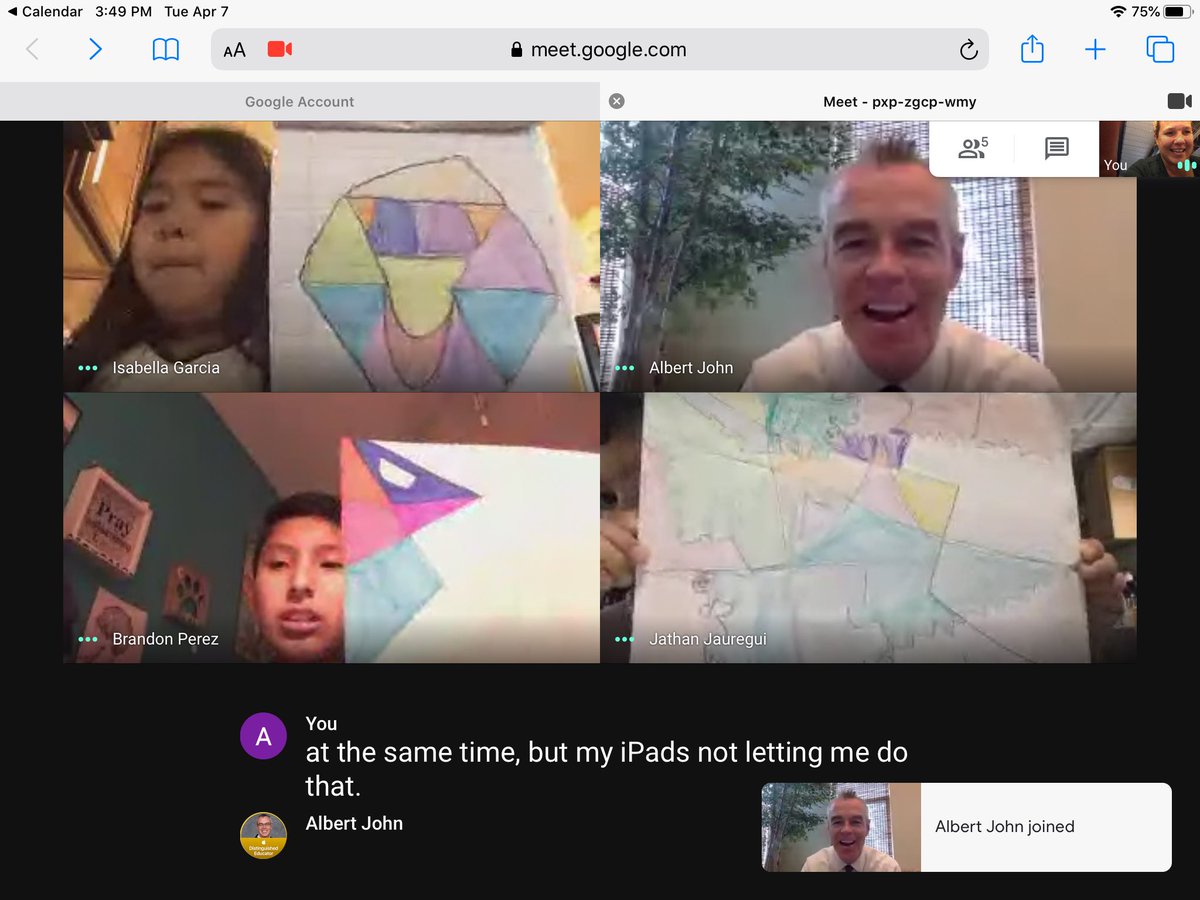 Dr_John_Albert's tweet photo. Thank you to all our @iInspire_CA students that attended our Virtual Clubs today.  Was amazing seeing our kids create music and art in a time when we all need hope!  #iInspireAnytimeAnywhere #everyonecancreate @OrangeUnifiedCA https://t.co/vaBn7d5QJd
