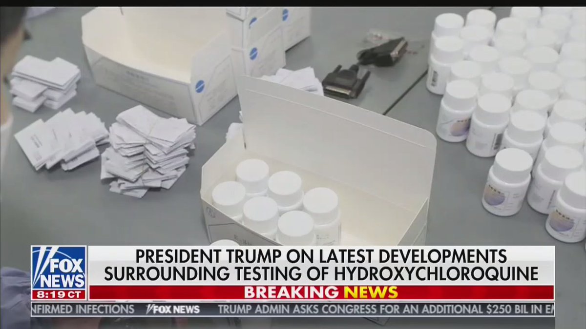 Hannity and Trump begin their latest interview by teaming up to hype hydroxychloroquine (neither of these guys are doctors)