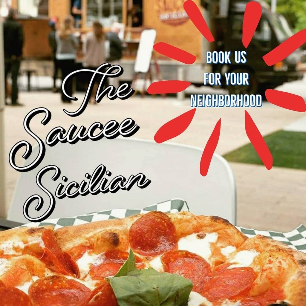 SauceeSicilian's tweet photo. Want us to come out to feed your neighborhood?  Send us an email with your HOA/Neighborhood so we can get on the list now!!! Email thesauceesicilian@gmail.com
#FoodDelivery #WoodFiredPizza #NeapolitanPizza #DeathBeforeDeepdish #BallsDeepInItalianHeritage #FoodTruck #GetSauce… https://t.co/2CLRo4VQQ3