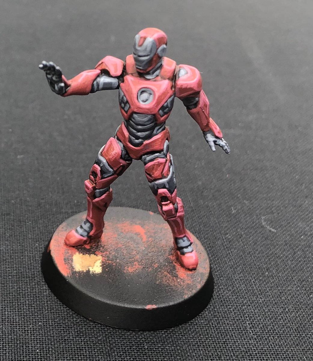 Started work on my Marvel Crisis Protocol models again. Base aside, I am calling Iron Man done!
