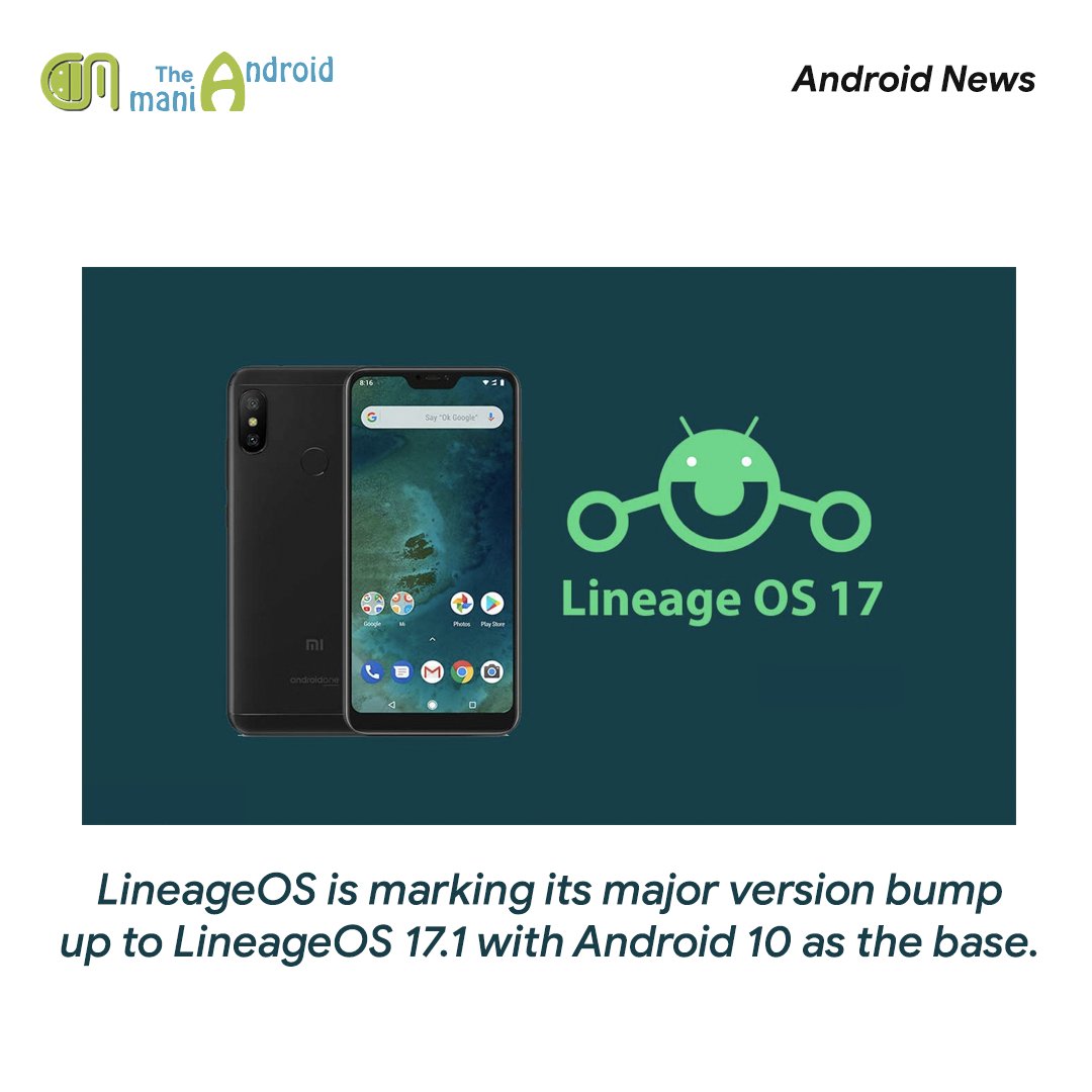 LineageOS 17.1 based on Android 10 is now officially available 
<a href="/LineageAndroid/">LineageOS</a>

#TheAndroidMania #lineageandroid #AndroidNews #Android10