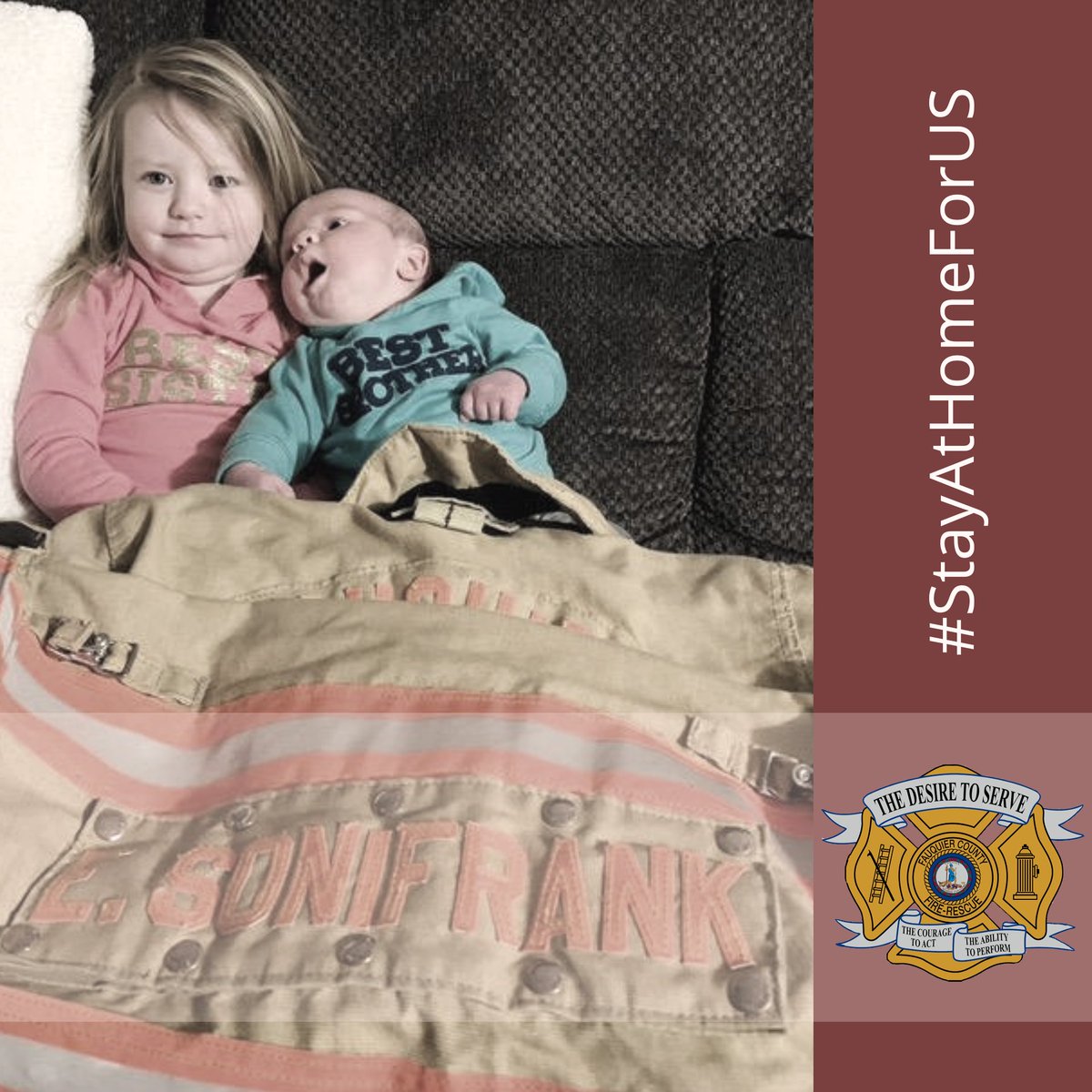 FCDEM's tweet photo. Everyone is at risk regardless of their age. We hope you will #StayAtHomeForUS. #DFREM #COVID19 #StayHome #FauquierCounty https://t.co/2e1EPPW8pW