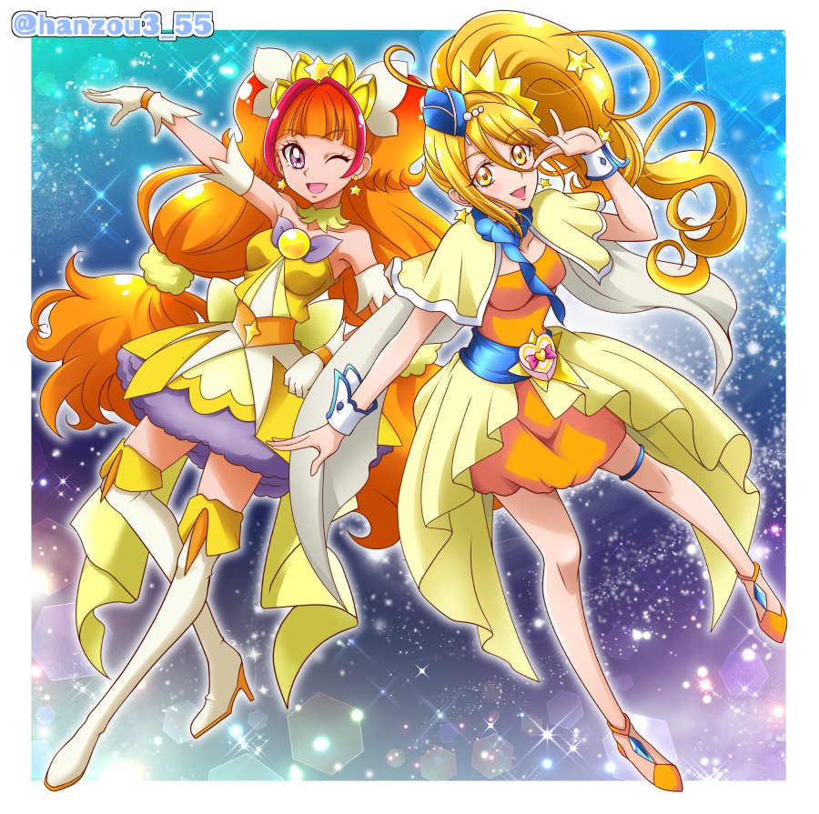 天ノ川きらら 「過去絵だけど、ほまれちゃん誕生日おめでとうございます??✨?
#輝木ほまれ生誕祭」|半蔵のイラスト