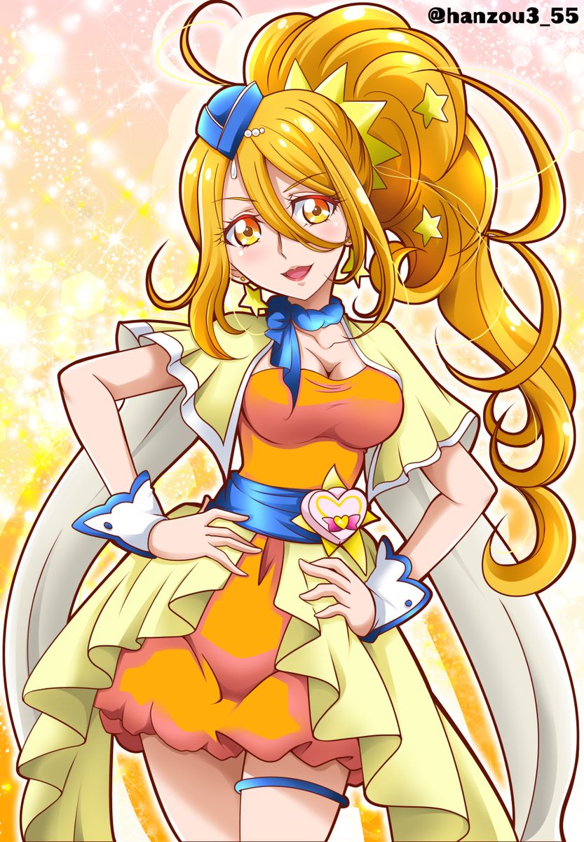 天ノ川きらら 「過去絵だけど、ほまれちゃん誕生日おめでとうございます??✨?
#輝木ほまれ生誕祭」|半蔵のイラスト