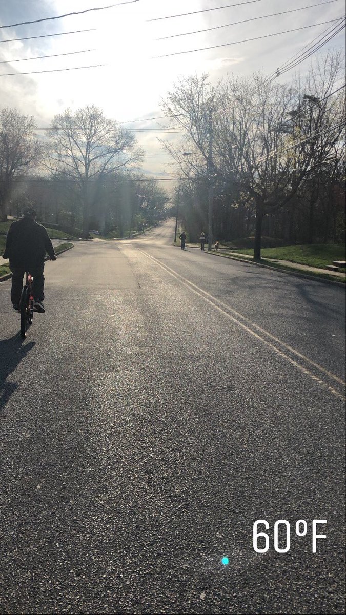 K8OH's tweet photo. Thank goodness for sunshine...☀️#SocialDistancingBiking https://t.co/RjscWRnEos