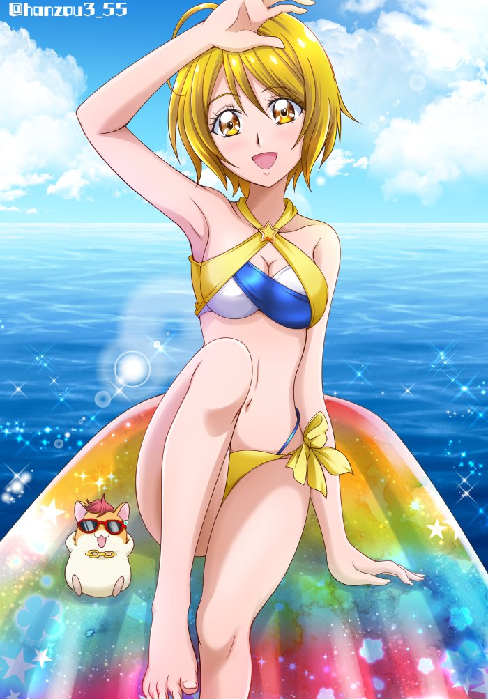 天ノ川きらら 「過去絵だけど、ほまれちゃん誕生日おめでとうございます??✨?
#輝木ほまれ生誕祭」|半蔵のイラスト