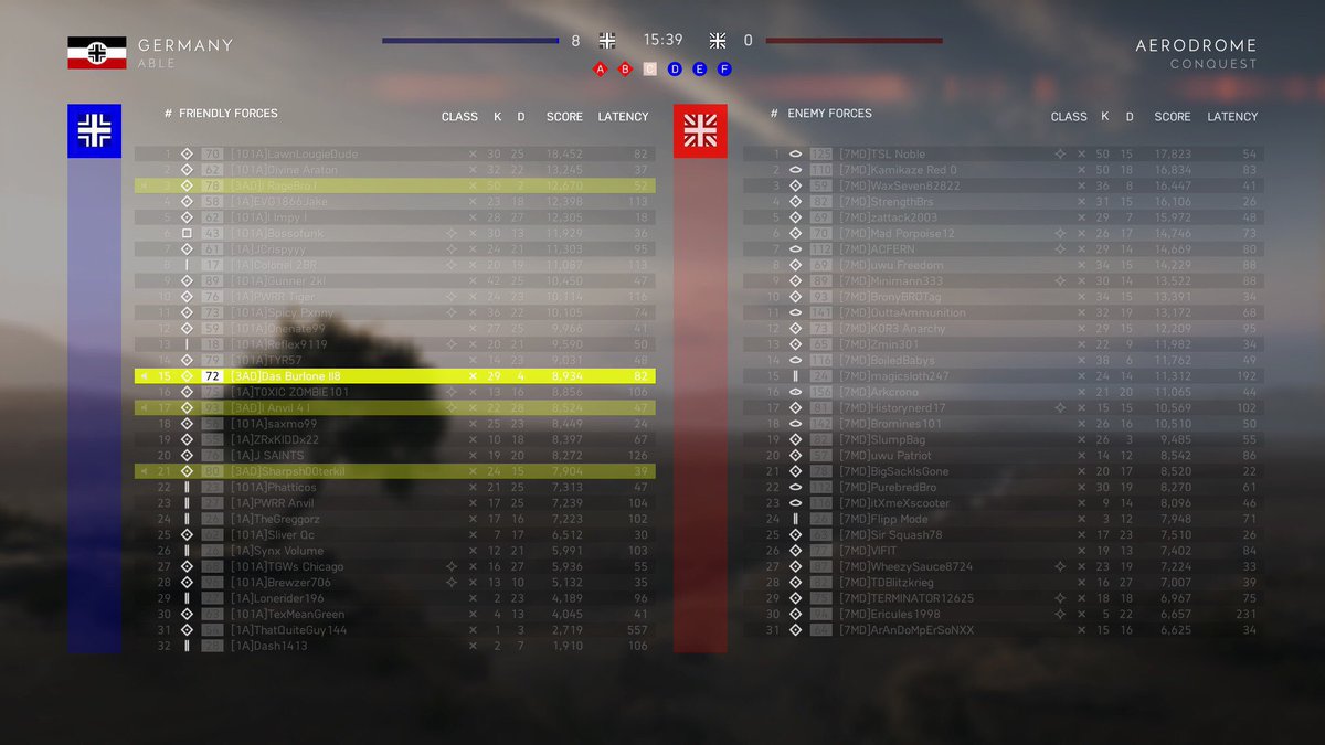 7thOmst's tweet photo. Had an excellent raid tonight against 101A tonight! Loved playing with you boys tonight, and all of 7MD had a blast. Thanks for making milsim such a great experince on BF5! @MilsimNews @MetroBBoomn https://t.co/KOjwUVPmcM
