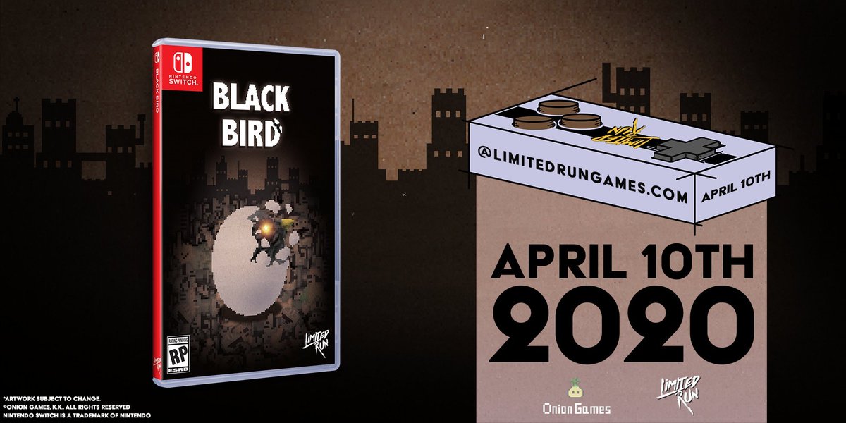 中古十字键retro D Pad 1 2 Limited Run Games 宣布将发售 黑鸟 Black Bird 的nintendo Switch 实体版 包含普通限量实体版及限量收藏版 收藏版的售价为 中古十字键retro D Pad 1 2 Limited Run Games 宣布将发售 黑鸟 Black Bird 的nintendo Switch 实体版 包含普通限量实体版及限量收藏版 收藏版的售价为