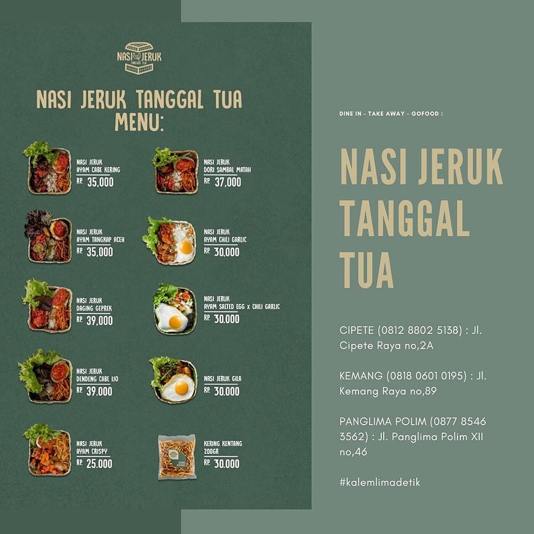 eightynine jkt (@kedaikopi89) on Twitter photo Diramu secara hygienic Nasi Jeruk Tanggal Tua tetap ada dengan harga Tanggal Tua sampai krisis berakhir! Yuk langsung di pesan
@nasijeruktanggaltua <a href="/kopilimadetik/">nasha sayang al</a> #kemang89 Diramu secara hygienic Nasi Jeruk Tanggal Tua tetap ada dengan harga Tanggal Tua sampai krisis berakhir! Yuk langsung di pesan
@nasijeruktanggaltua <a href="/kopilimadetik/">nasha sayang al</a> #kemang89