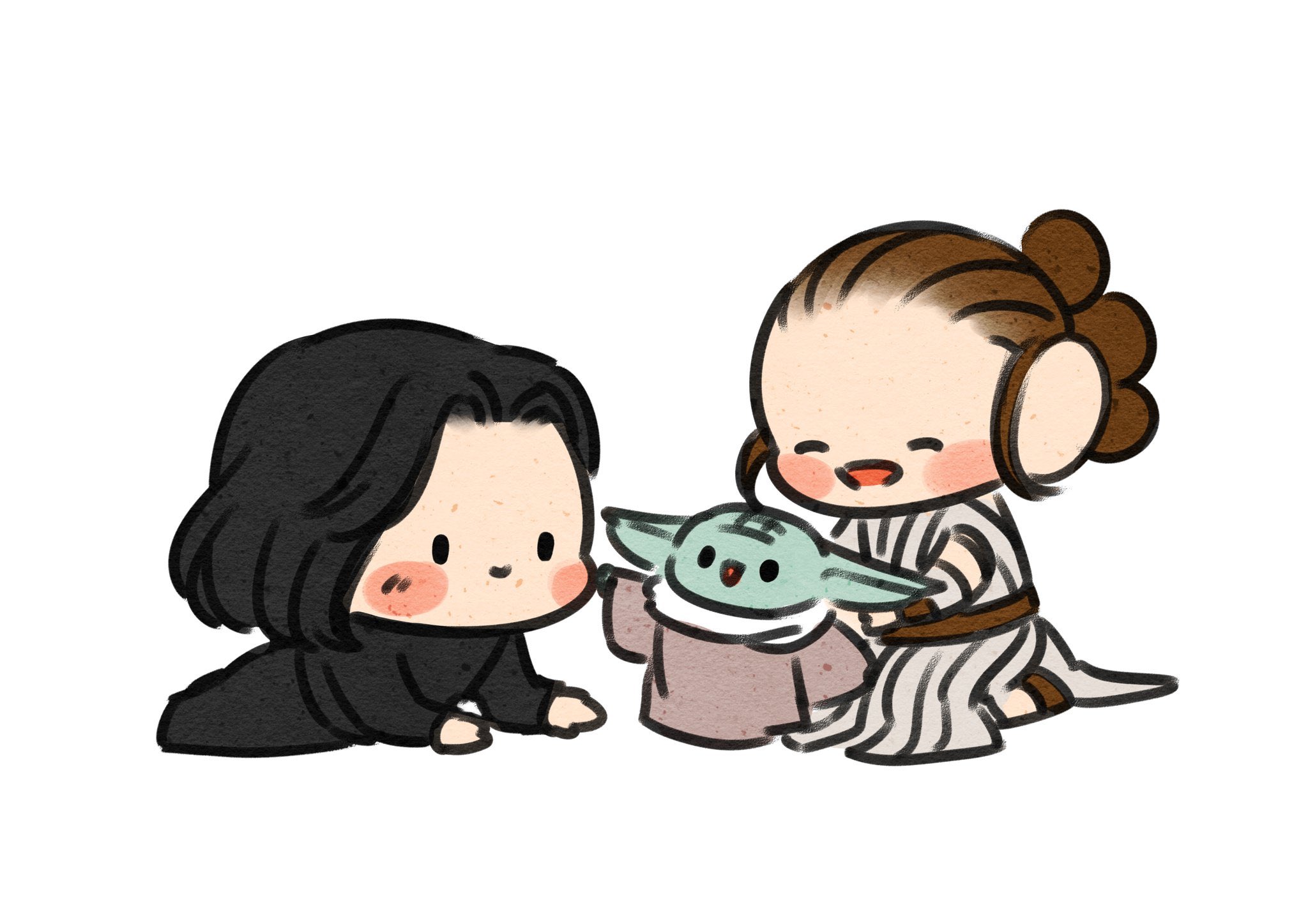 Do Good 1 Day At A Time Itsrosita Afterblossom Nancylovesreylo Chibi Babyyoda Bensolo Rey Cute Illustration The Baby Yoda Squad Caz Anda Dofaquarius Michele0511 Sandrat555 Xivthwonder Twitter