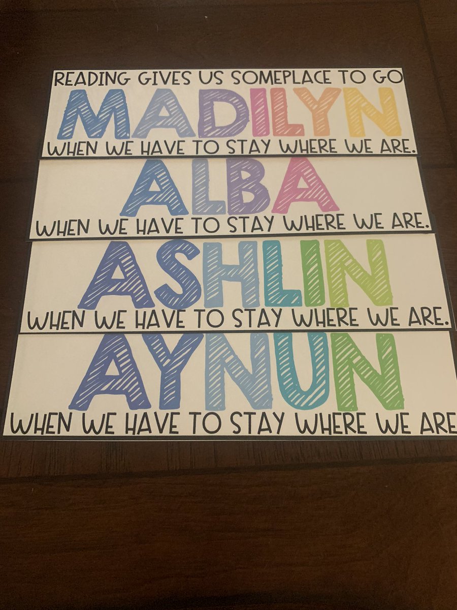 So excited to send my kiddos a postcard and these fun bookmarks!
#proud2bfses <a href="/FSESFriendship/">Friendship Elementary</a>