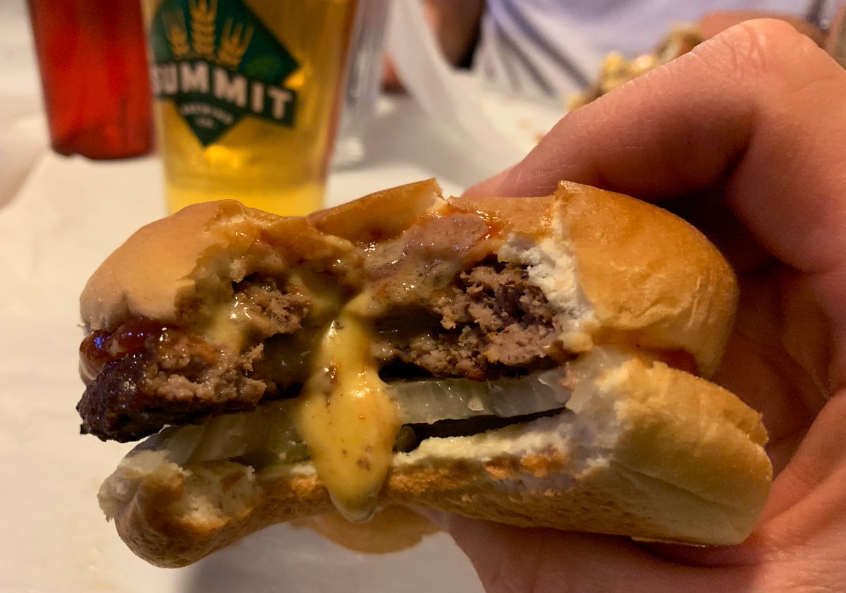 Oh c’mon, who am I kidding? The best thing to happen on this day one year ago was our trip to Matt’s Bar for their world famous Jucy Lucy - a cheeseburger with the cheese INSIDE the meat. So good!Right,  @AnthonyWTKR  @johnrector_gp?