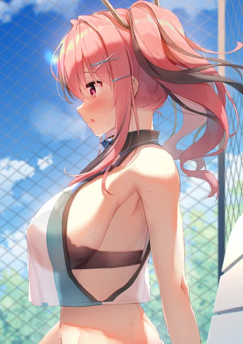 「暑すぎておかしくなっちゃう……」
#アズールレーン 