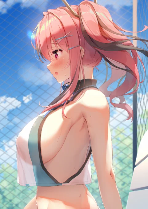 「暑すぎておかしくなっちゃう……」
#アズールレーン 