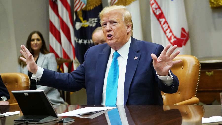 noticias4vision's tweet photo. #EEUU 🇺🇸: El presidente Donald #Trump, ha anunciado este 7 de abril que suspenderá la contribución de su país a la Organización Mundial de la Salud (#OMS), acusándola de estar demasiado centrada en China y emitir malos consejos durante el brote de #coronavirus. #N4V https://t.co/59wTydjiOC