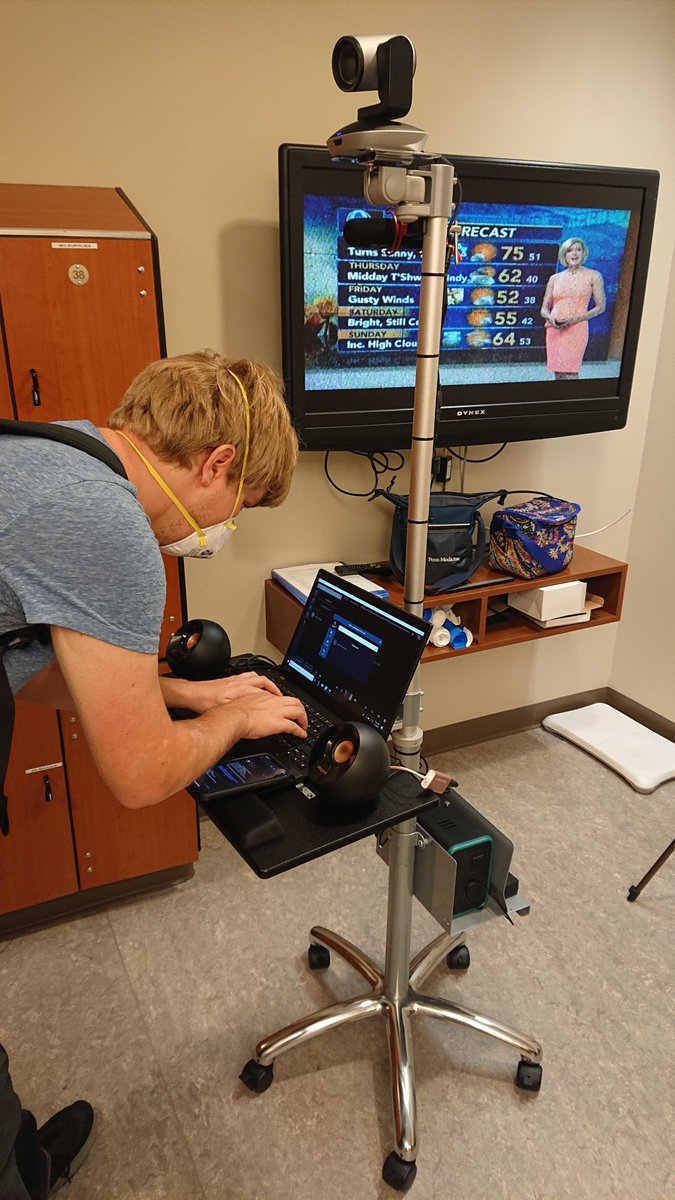 GRASP is building telemedicine carts to reduce risk to <a href="/Penn/">Penn</a> Medicine specialists. The carts will replicate the functionality of commercially available carts but at a lower price and with off the shelf parts. We're deploying later this week. #coronavirus
