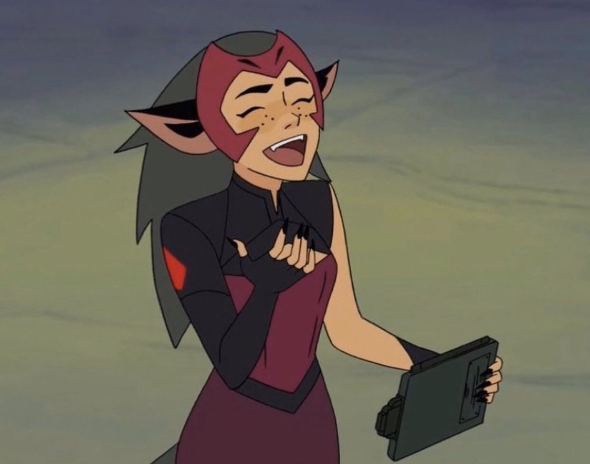 no one asked but here is a thread of catra’s smile; feel free to add more