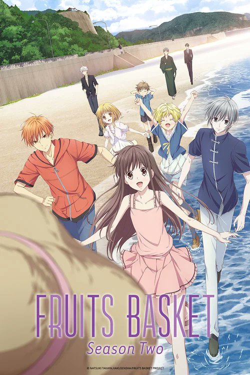  #confinement J22 #fruitsbasket S2 !! On va enfin voir la partie qui n'avait pas été adaptée la 1ère fois J'ai préfèré les 1ers OP et END L'histoire autour de Yuki, son fan club et le BDE, ça m'ennuie... Donc j'étais pas à fond sur 1er ep, mais hâte de voir la suite 