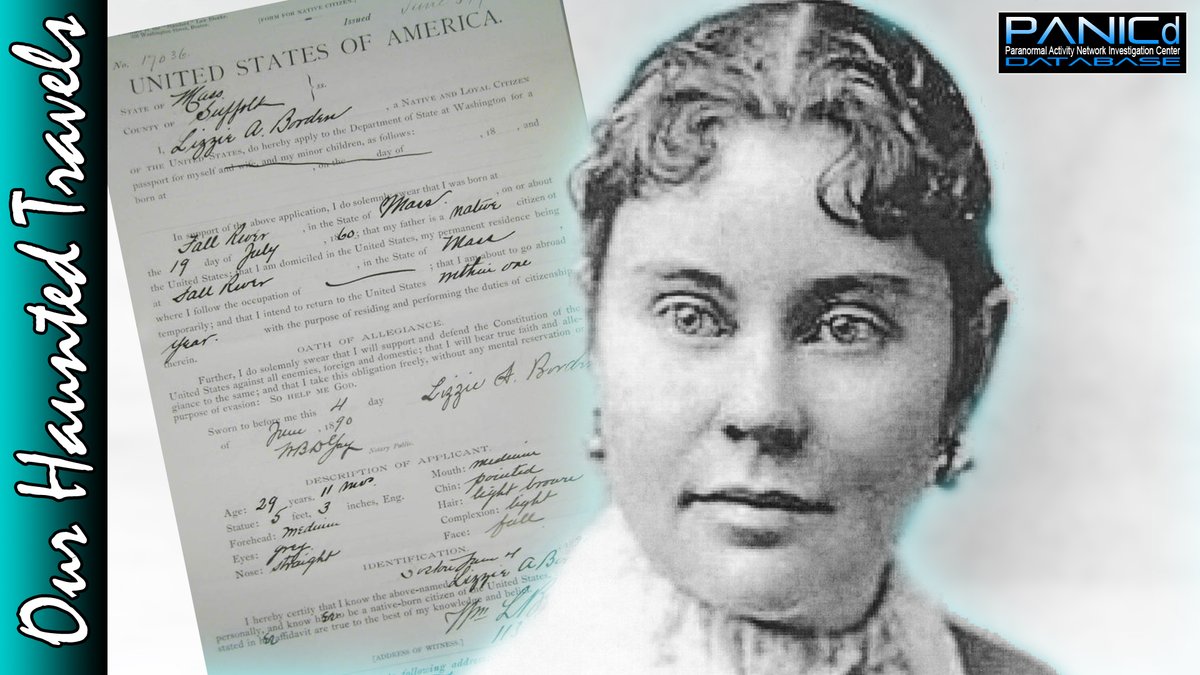 PANICdatabase's tweet photo. New on Our Haunted Travels - LIZZIE BORDEN PLANS A TRIP --  https://t.co/xWFwFTGRtw  Check it out.   

#haunted #paranormal #history #travelbloggers #travel #travelblog #outhauntedtravels #parapeeps https://t.co/e51w9jeKWt