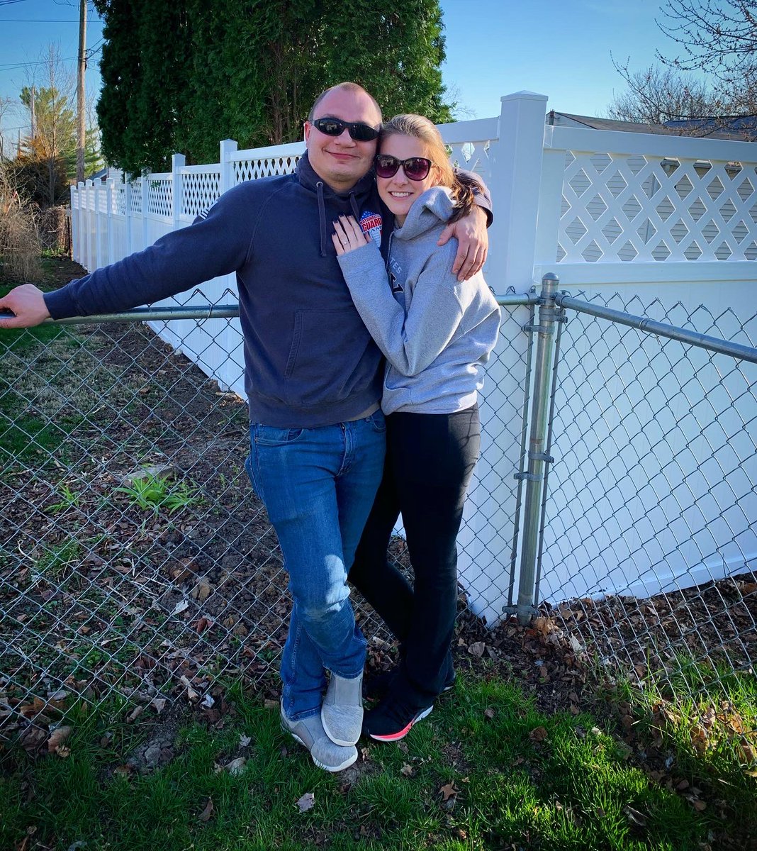kelsschafer's tweet photo. Two days ago my best friend asked me to marry him!😍 We were walking on the trail by our house, and before I knew it he was down on one knee! We’ve been together for about a year and a half, and bought a house together last April. I can’t wait to spend the rest of my life with https://t.co/pgtefIGKwt