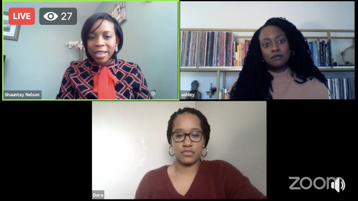 Screenshot of our Facebook live broadcast.