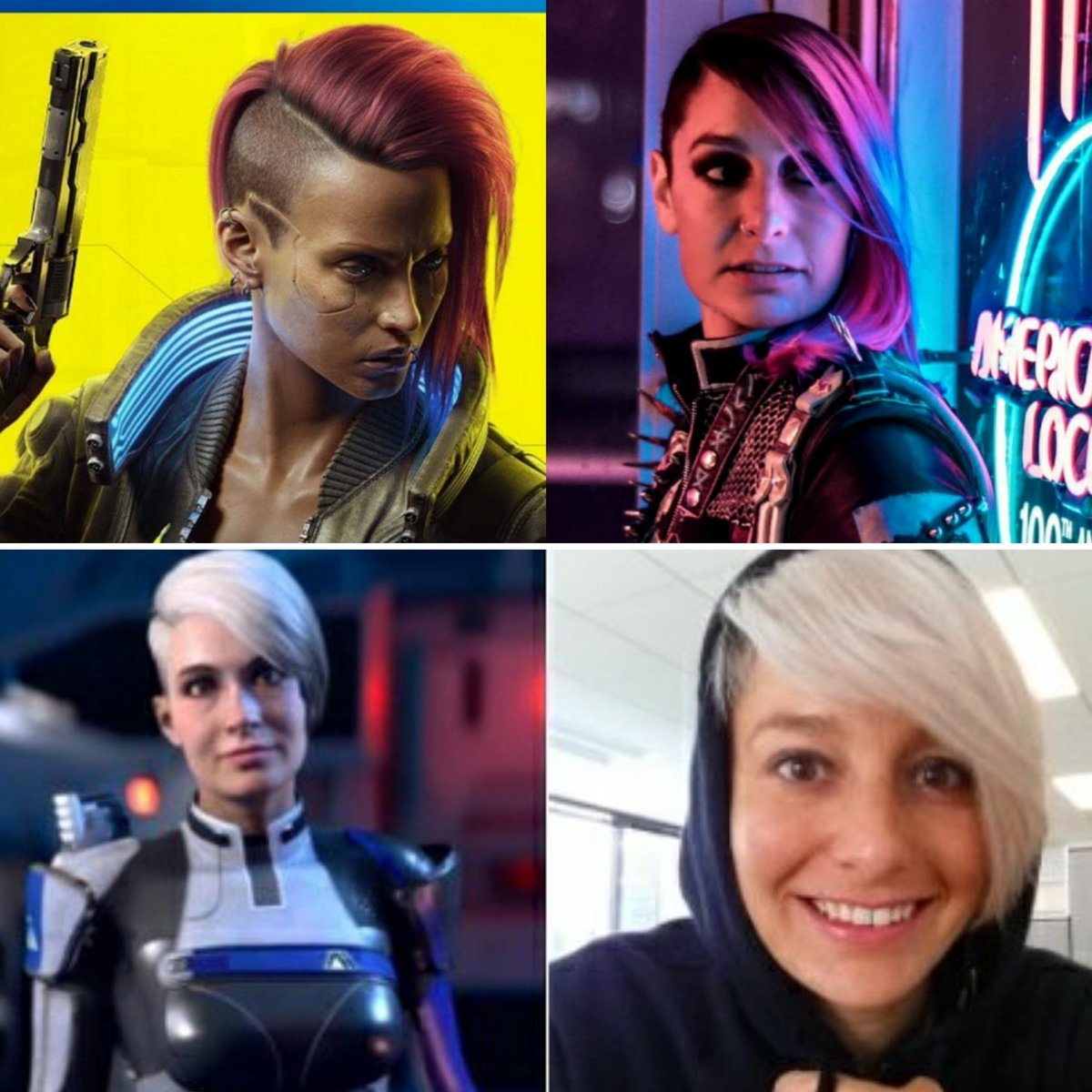 When people keep telling you that "you look like a video game character..." 😉