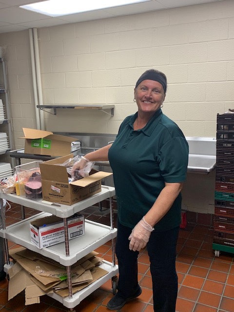 isd47's tweet photo. @isd47 food service staff continues to feed students across the district and as of last Friday, over 11,800 meals have been served! THANK YOU for your #StormStrong service. 💚💛 https://t.co/Ad1hzvouF4