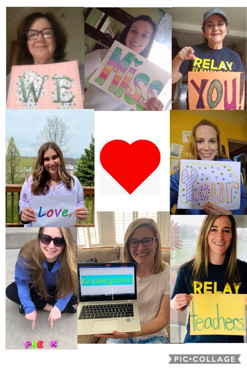 Relay_BCPS's tweet photo. Relay Kindergarten teachers showing their love for the littles! @jbarnett_BCPS @relaypta https://t.co/dlvkLmvL4x