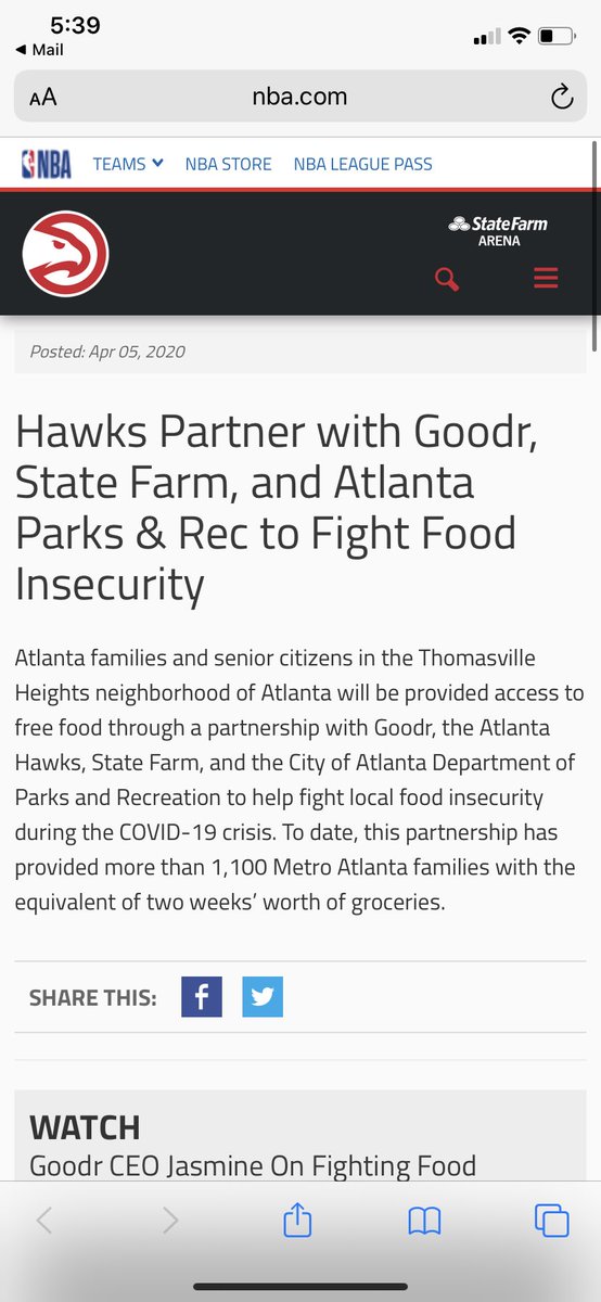 TAGMsRackston's tweet image. Know a senior citizen near the Thomasville Heights community? Free food pop up at 7pm be the @ATLHawks and partners #RESPECTCASCADE