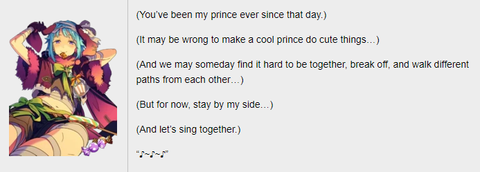 also interestingly in all of the above stories, both hajime and mitsuru see ra*bits separating one day as a definite possibility