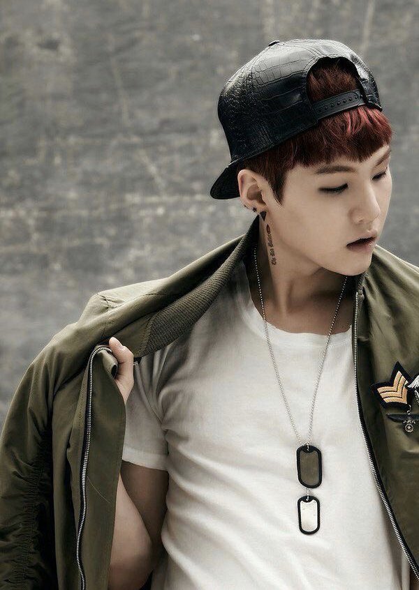 yoongi’s red choppy bangs — a thread