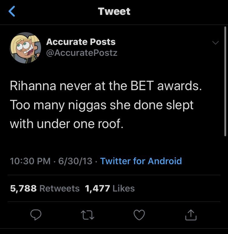 Most people remember the early 2010’s as the time when Rihanna had a song on the radio every 3 minutes, others of us remember that time as a prime time slut shaming war against Rihanna. She was consistently under attack on television, social media and radio. For example: