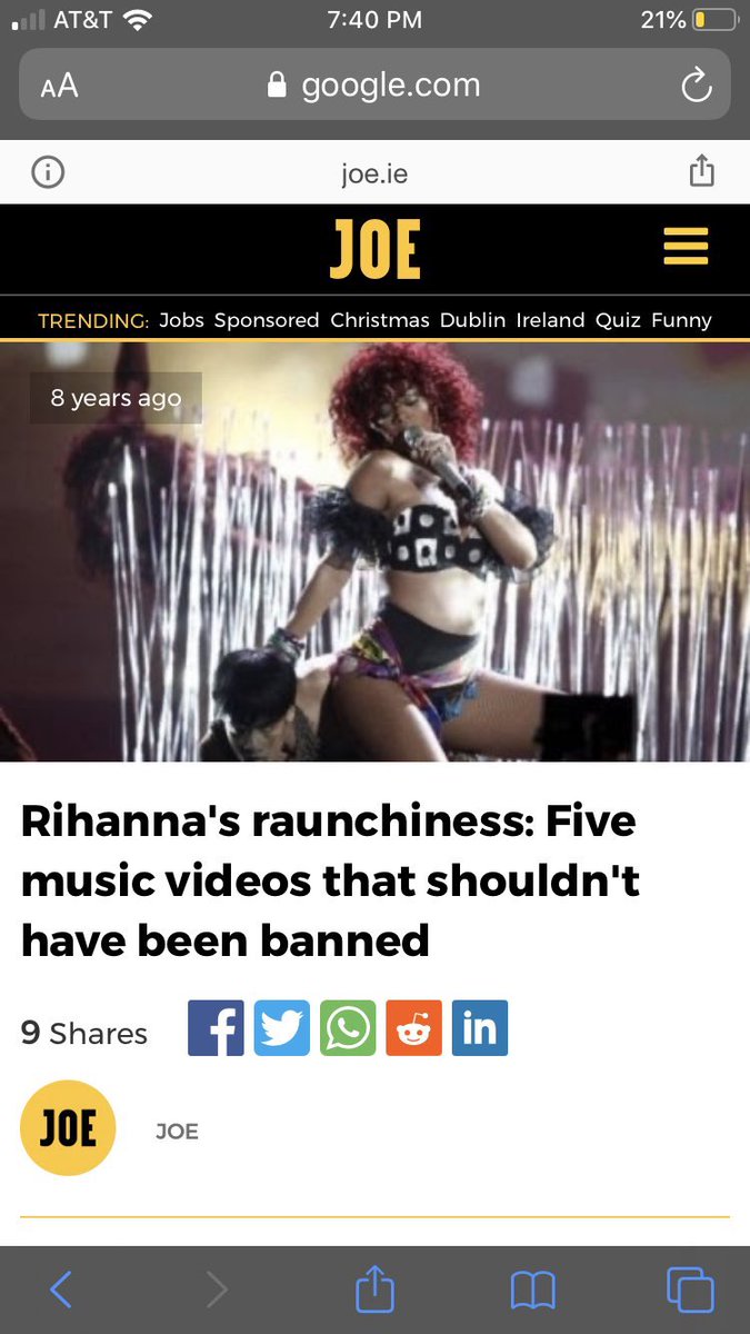 Do my tits bother you?Rihanna usually found herself in controversy over her no-fucks-given attitude towards people’s opinions over her body positivity.Her videos were consistently banned, she lost endorsements and found herself labeled “unfit” as a role model for young girls.