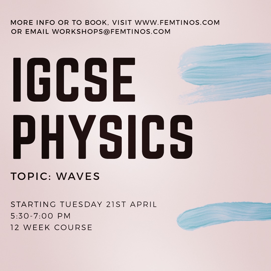 SciencewithSyd's tweet photo. IGCSE Physics group new term starts after Easter Holidays

Start date Tuesday 21st April
5:30-7pm
12 week course

For more information or to book: https://t.co/QS0PQJtJgn
Or email workshops@femtinos.com

#femtinos #igcse #physics #onlinelearning #homeschooling #homeed https://t.co/rZL3iPSWqC