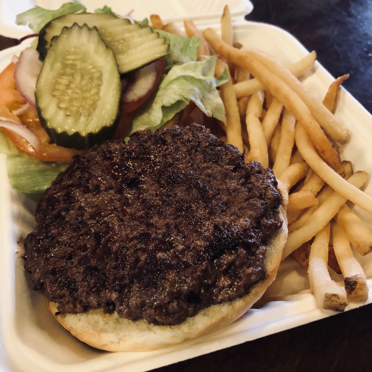 MOJO BURGER DAY!! Mojo Burgers with your choice of side for just $10 - give us a call at 403-328-0123 and place your order! We are open until 7pm tonight for all of your curbside takeout needs. #Lethbridge #SupportLocal