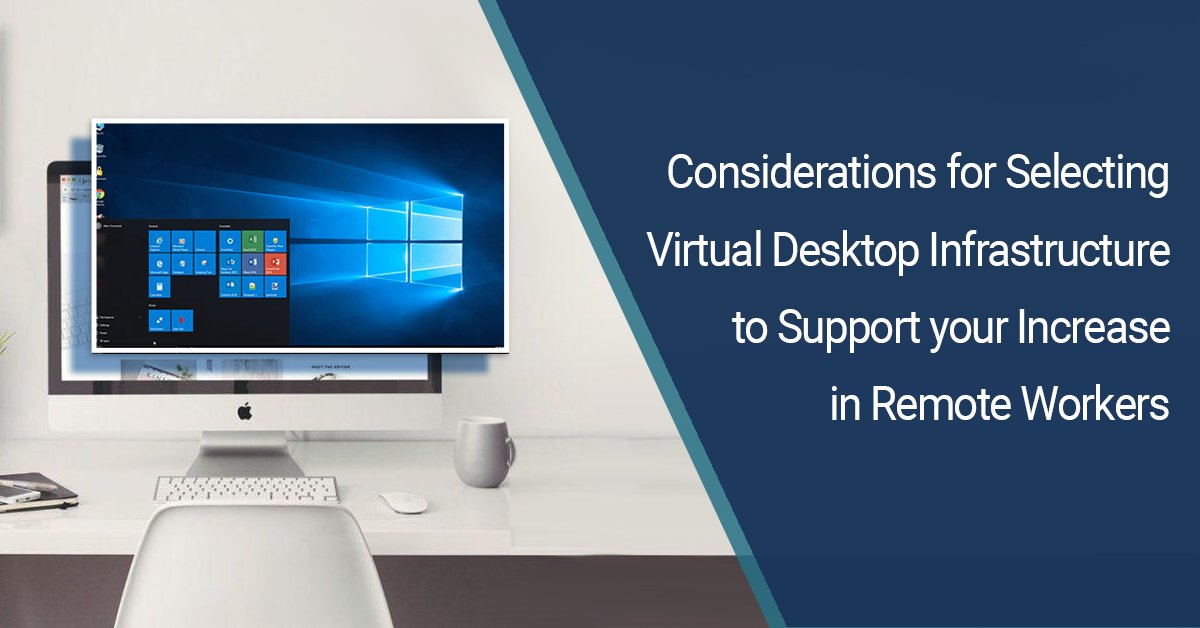 Apposite_Tech's tweet image. Considering implementing Virtual Desktop Infrastructure to support your growing remote workforce in the wake of #COVID19?  Take these crucial steps before selecting a #VDI  vendor. lnkd.in/g8HPdQ7