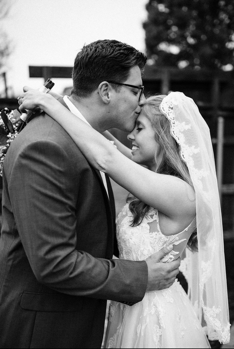 CoachBeadle7's tweet photo. The last two weeks have been pretty crazy. We went back to Texas for our bachelor/bachelorette parties, and ended up getting married instead! We want to thank everyone for the love and support. Welcome to the Beadle Gang Lil Red! 🤟🏼❤️ https://t.co/t3yZXrZn6A