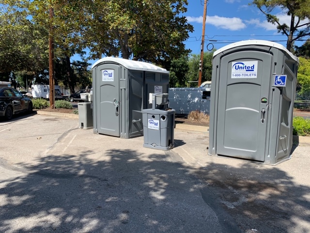 We've added hand washing stations and restrooms at several locations around Mountain View, with more on the way. These are cleaned every day to ensure that those who use them are staying healthy while we all work to slow the spread of the coronavirus.  #TogetherMV