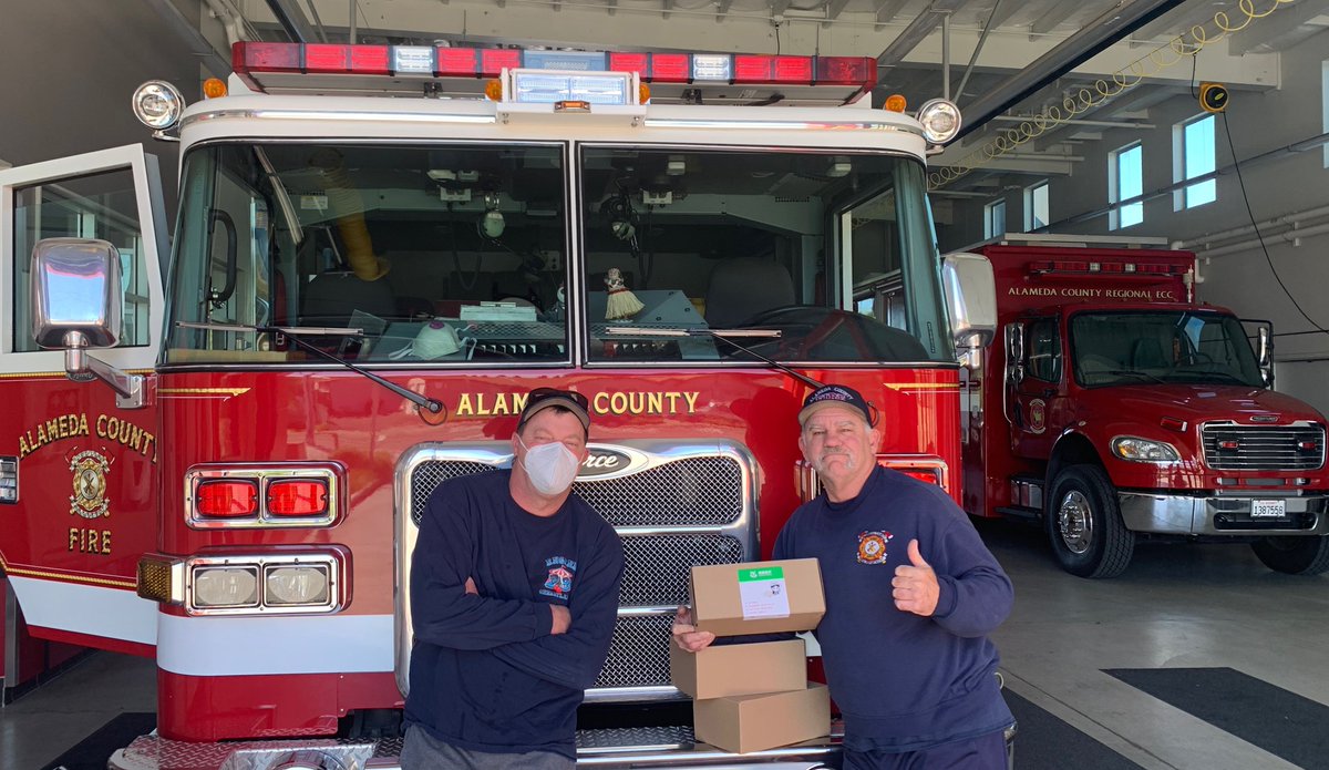 One of the many locations receiving masks from our supply chain connections. We are proud of the hard work our team is putting to help the community in the front lines. #WorldHealthDay #community #covid19 #bettertogether   #publichealth #supplychain #medicalsupplies #coronavirus
